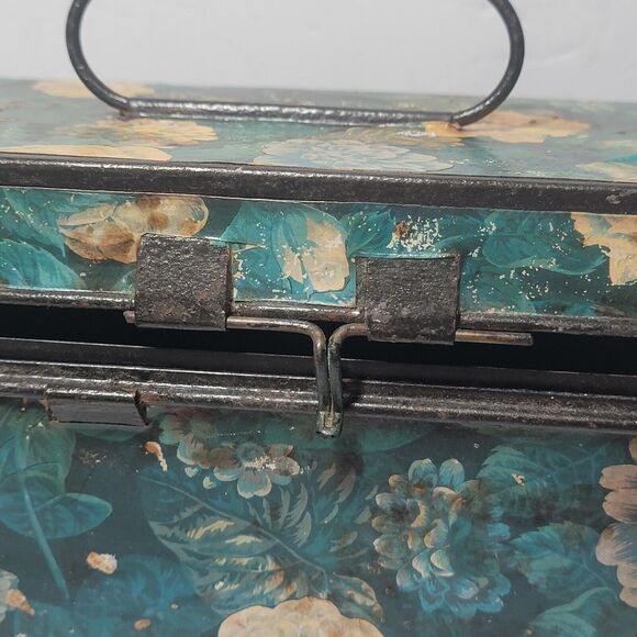 Antique Tabloid First Aid Decoupaged Box Burroughs Wellcome & Co London England - Picture 10 of 11